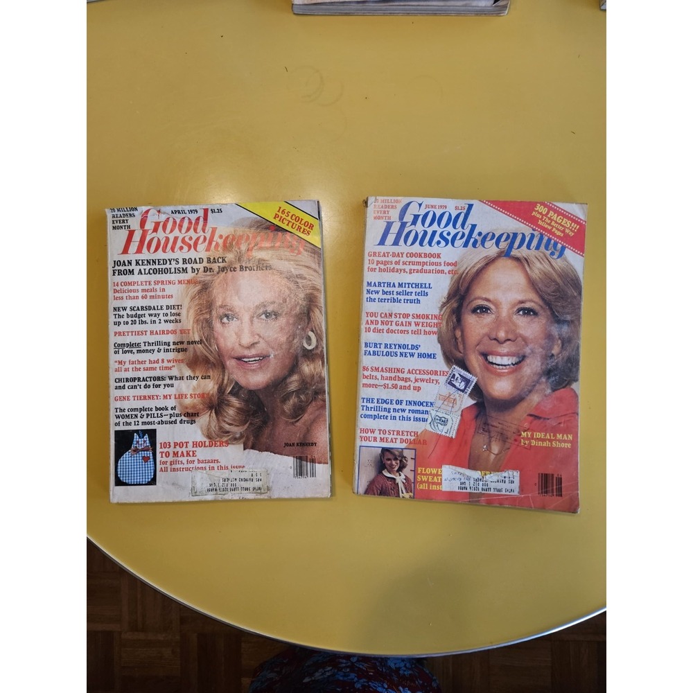 Lot Of 2 1979 Good Housekeeping Magazines